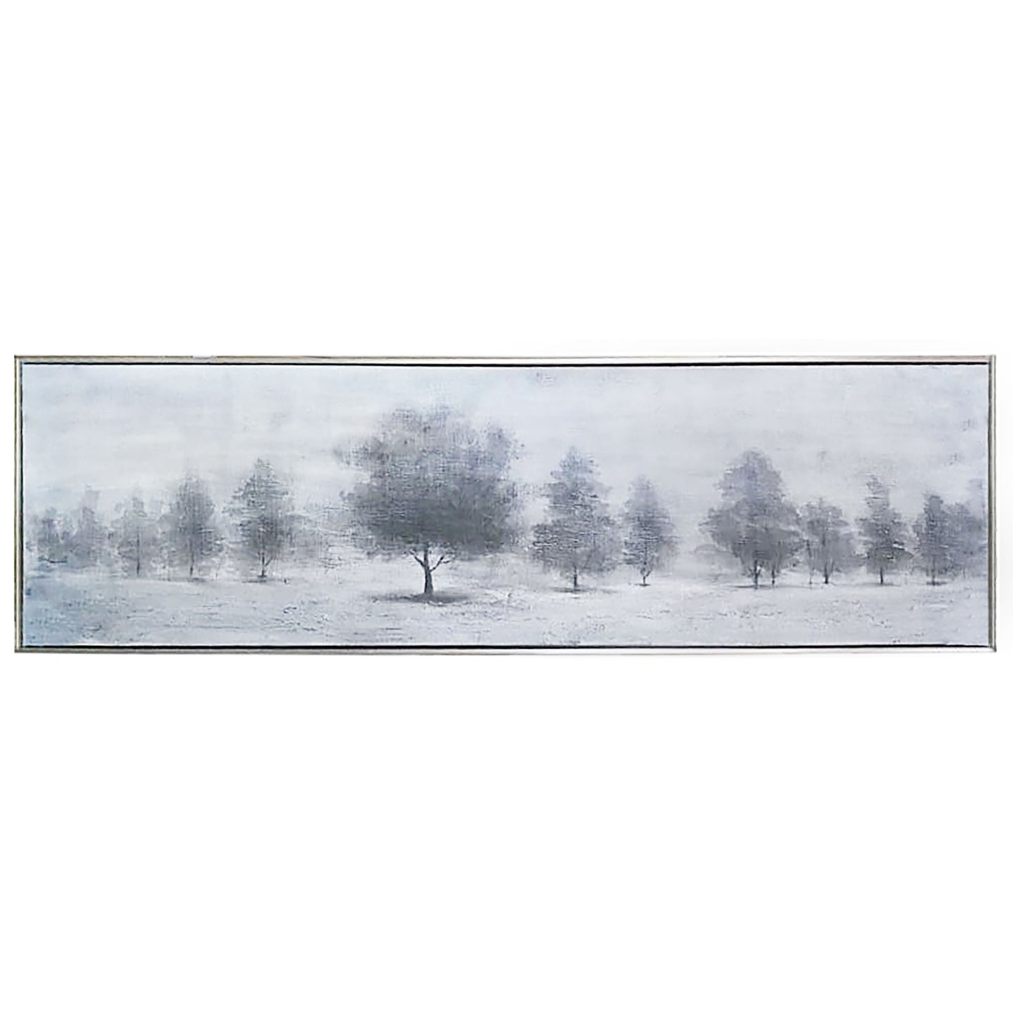 Trees at Dusk, Hand Painted Canvas