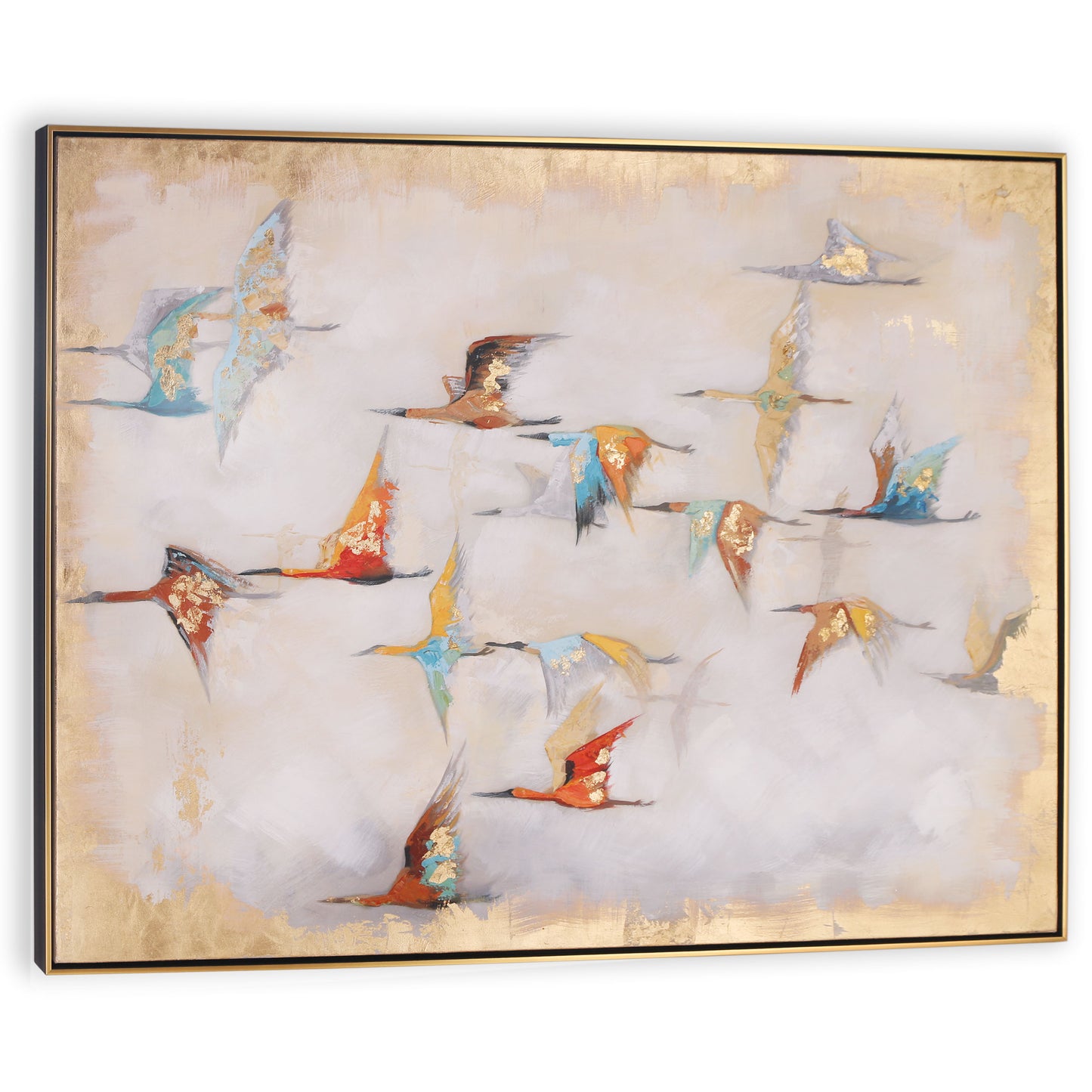 Heading South, Hand Painted Canvas