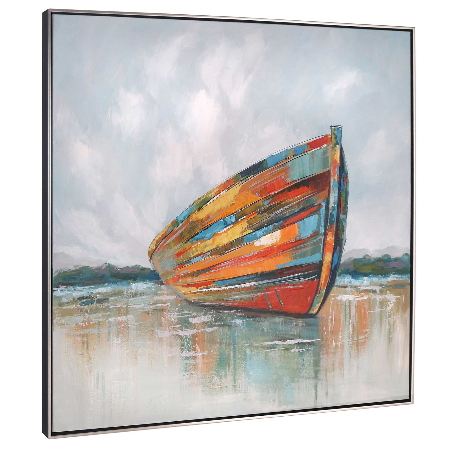 Calm Seas, Hand Painted Canvas