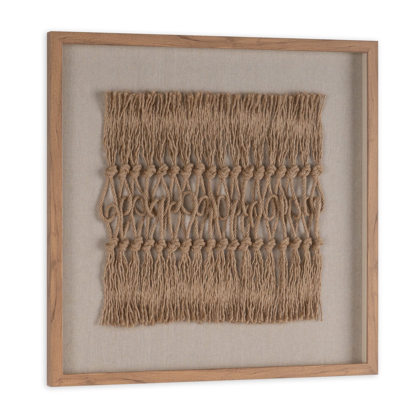 Woven Whispers II, 24" Shadow Box