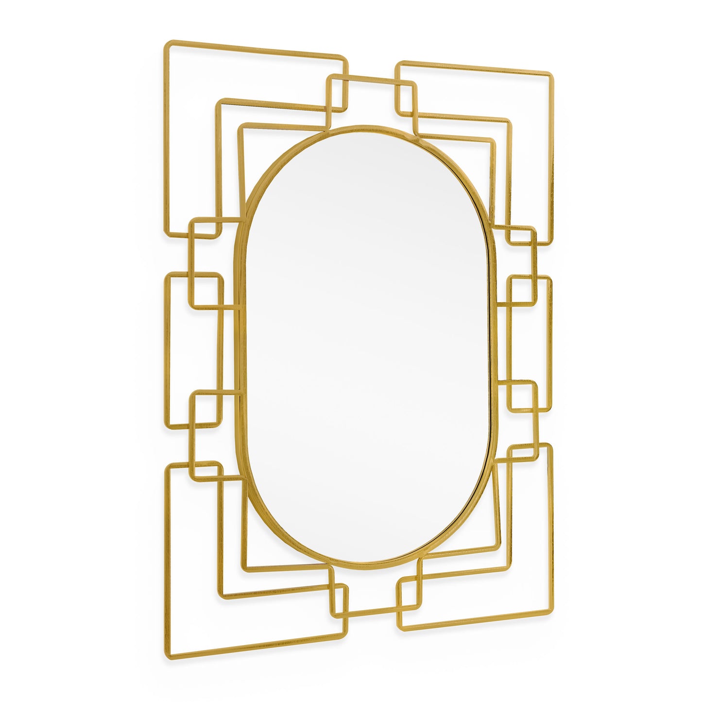 Deanna Gold Metal Mirror