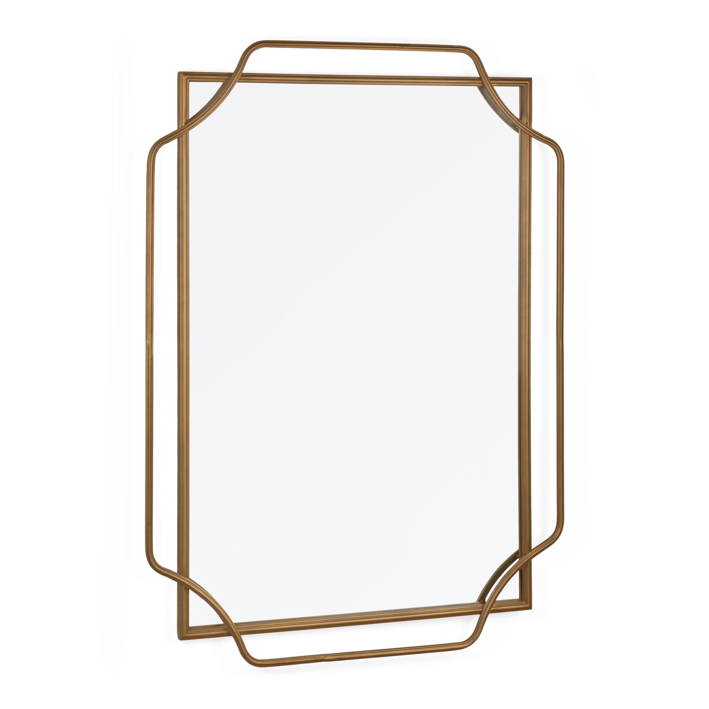 Amir Bronze Metal Wall Mirror