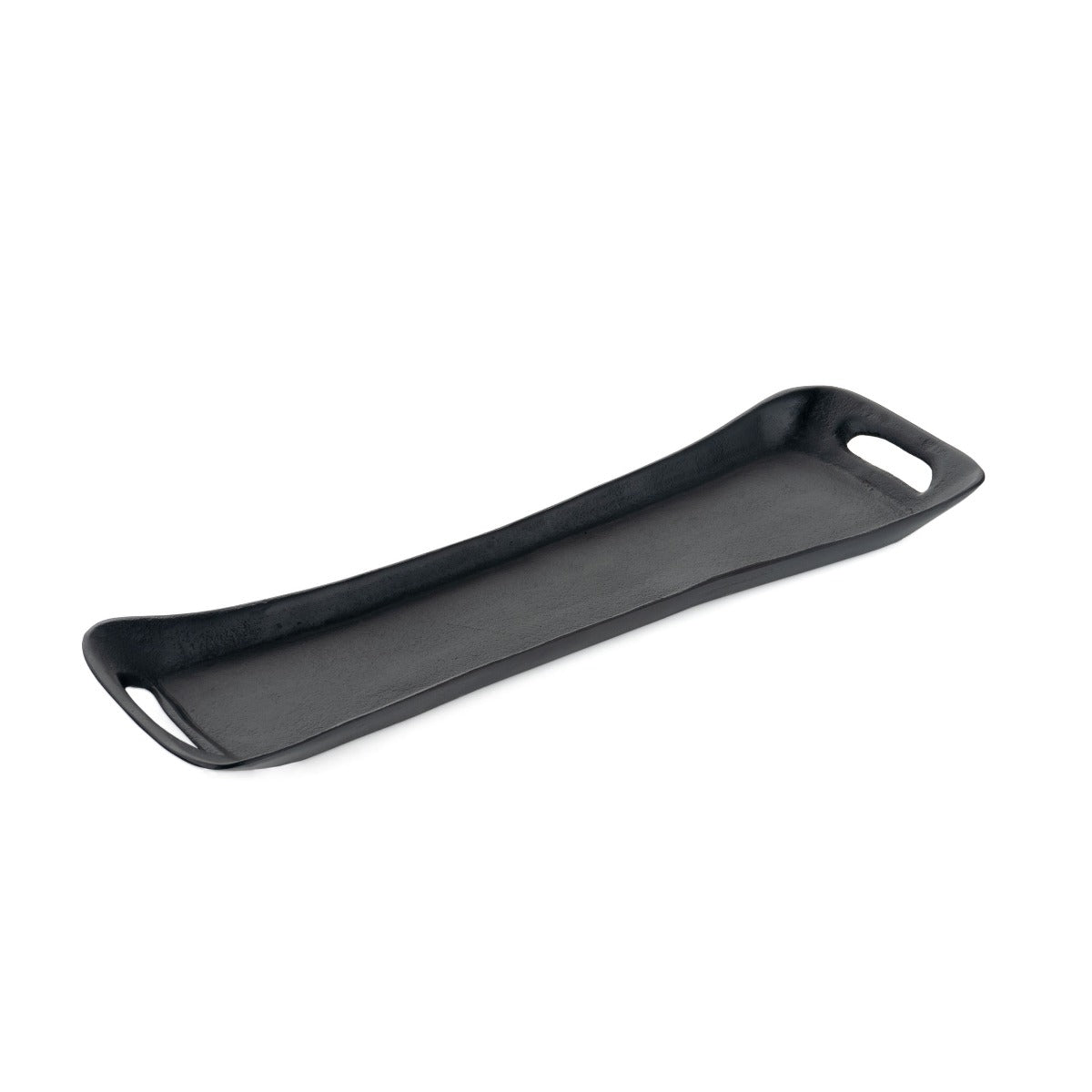 Valor Decorative Metal Tray, Small Black