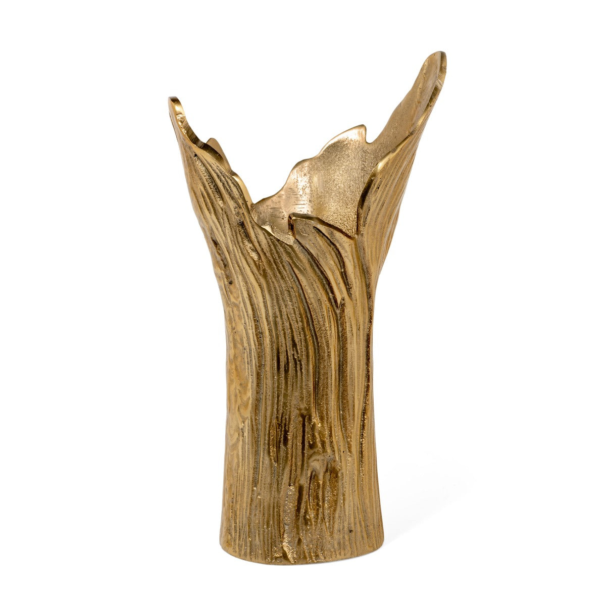 Nicolette Decorative Metal Table Vase, Large Gold