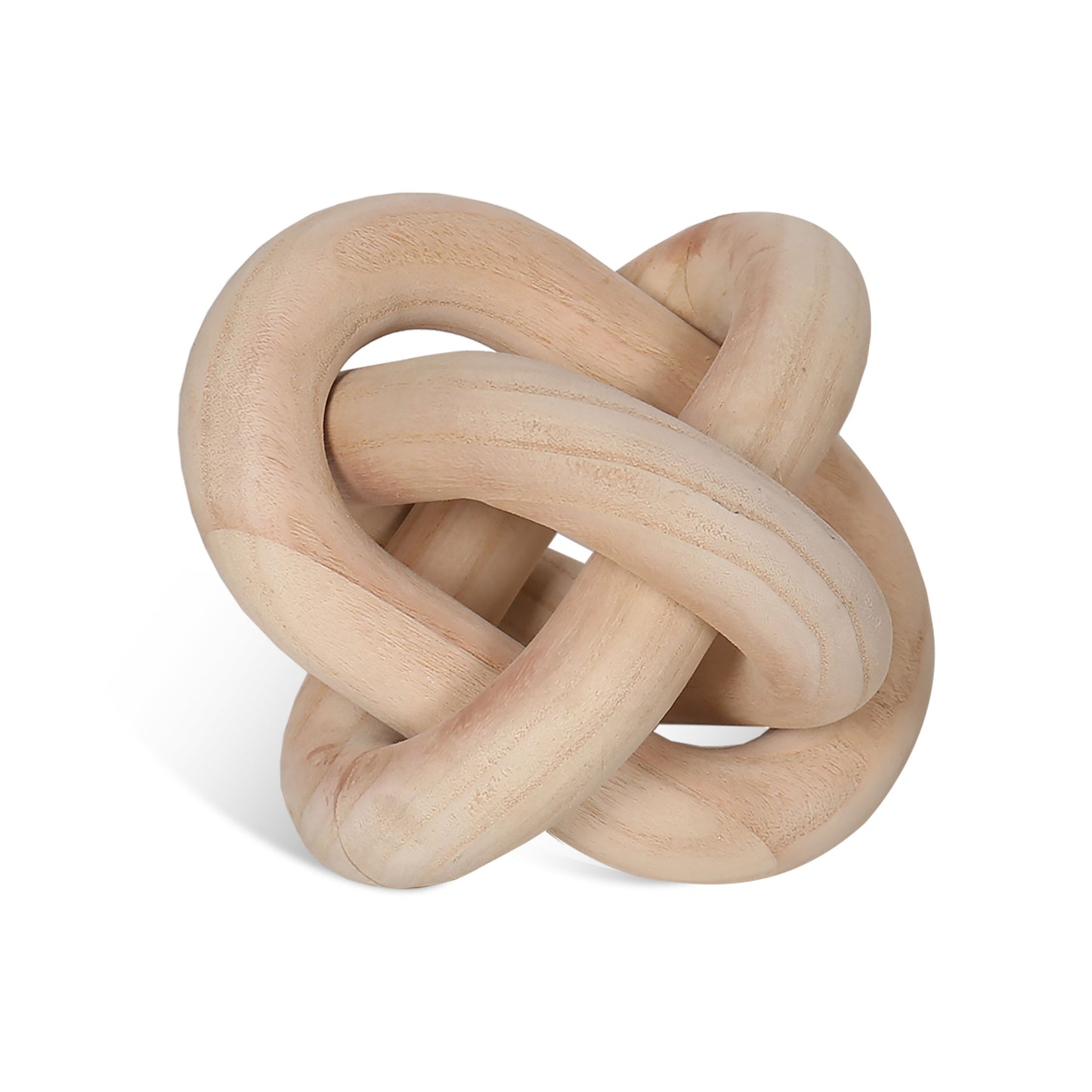 Devante Wood knot Sculpture, Large Natural Brown