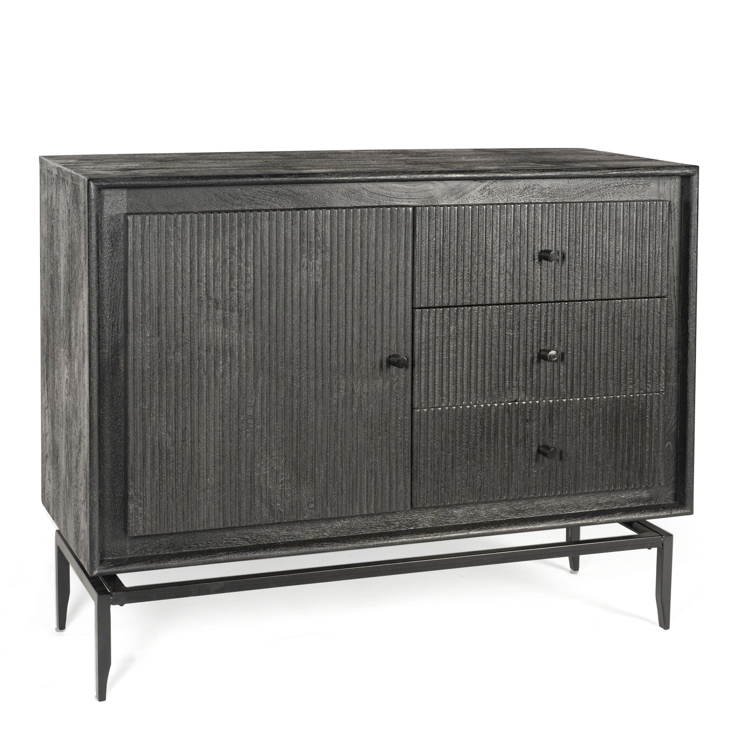 Camilo 3 Drawer Wood Accent Cabinet