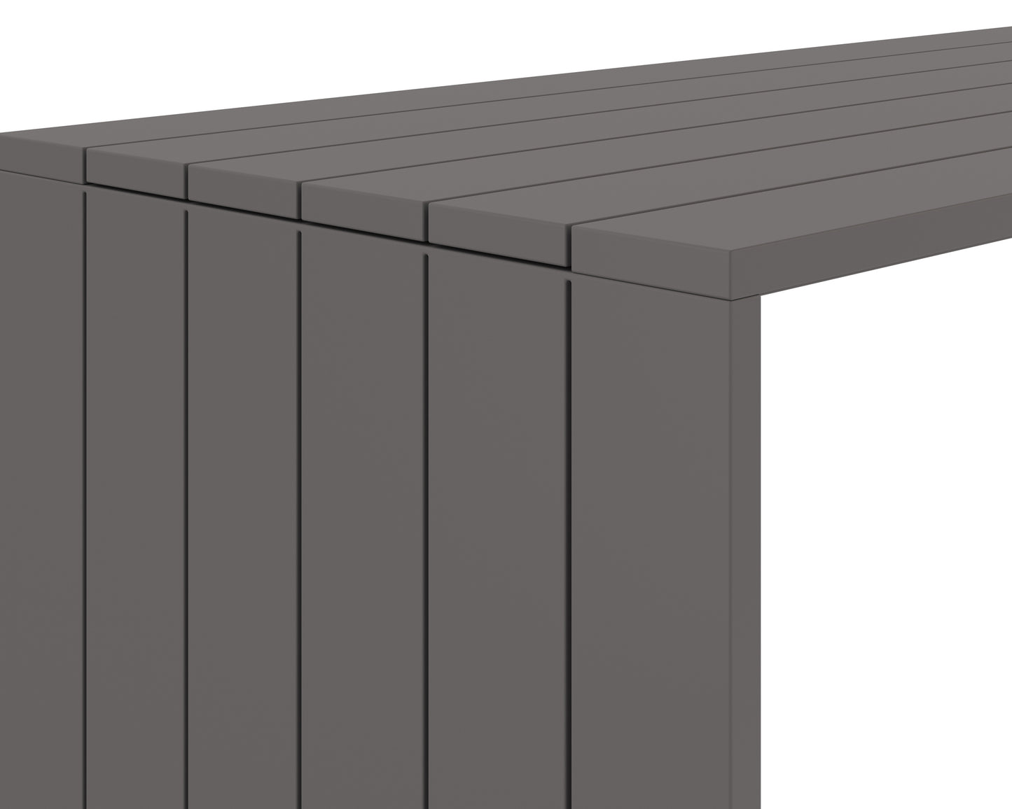 NAHLA VERIN BAR TABLE - WARM GREY