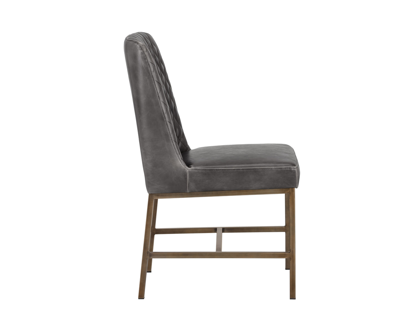 NAHLA LEIGHLAND DINING CHAIR - OVERCAST GREY