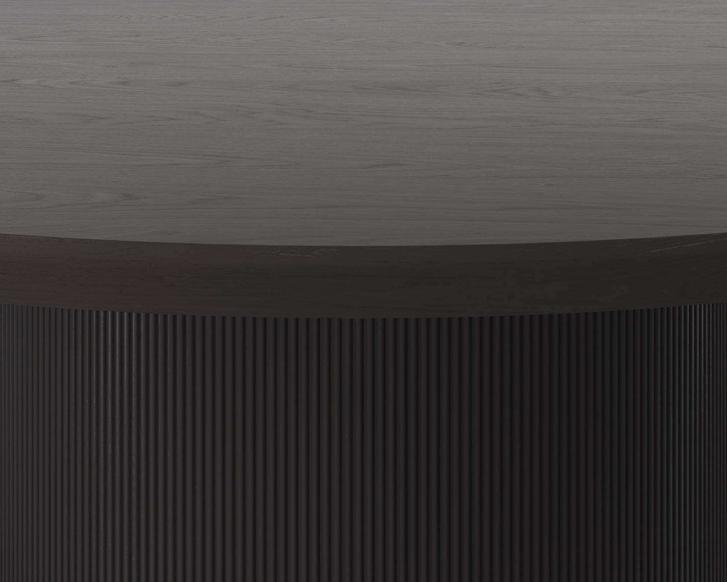 NAHLA KALLA DINING TABLE - ROUND - CHARCOAL - 68"