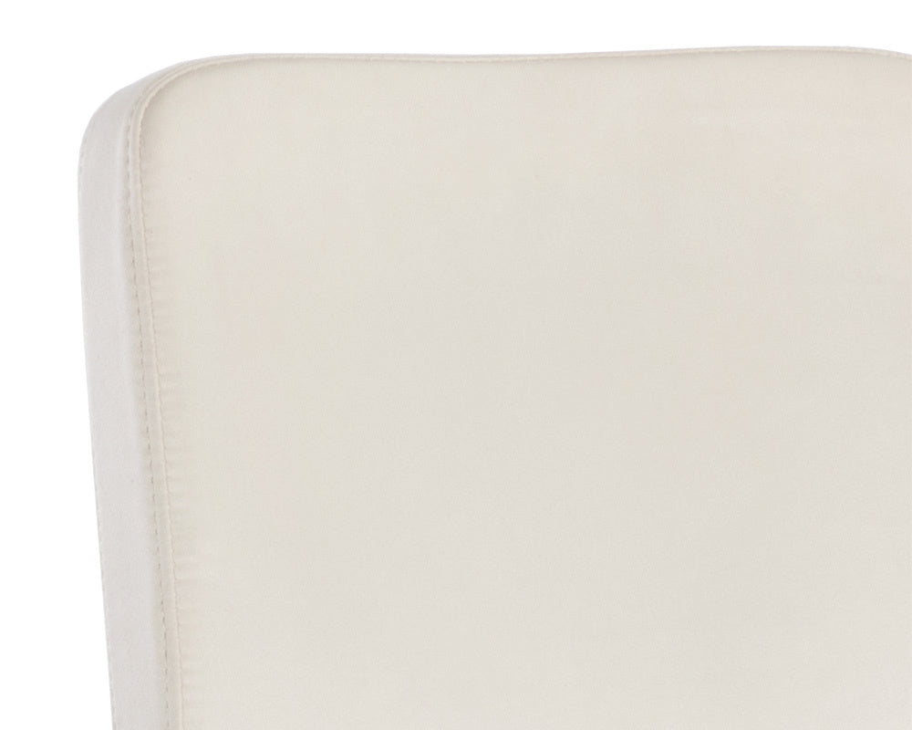 NAHLA HILDA SWIVEL DINING CHAIR - VIENNA CREAM