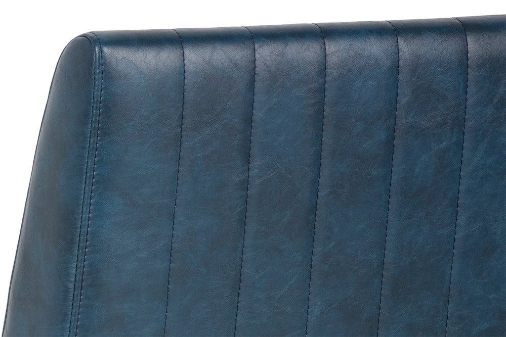 NAHLA HALDEN DINING CHAIR - VINTAGE BLUE
