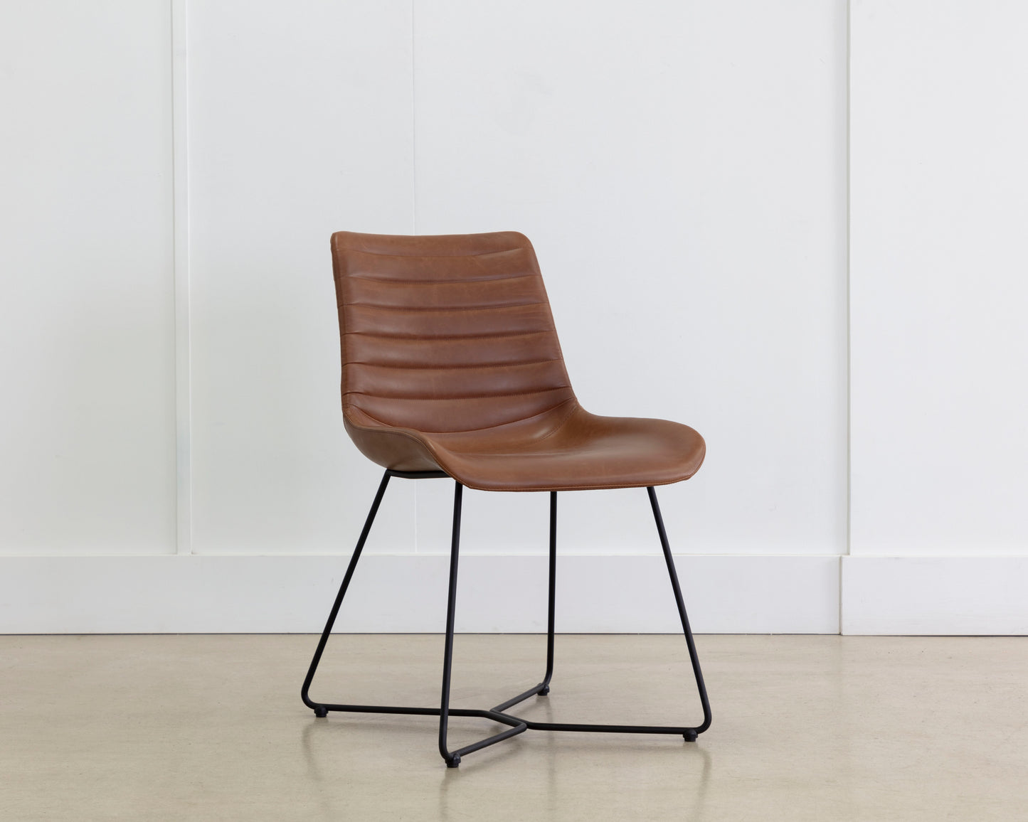 NAHLA GRACEN DINING CHAIR - HAZELNUT