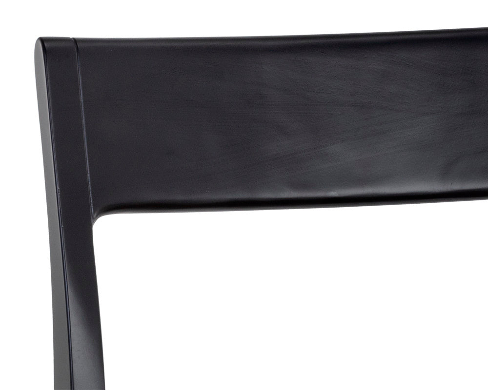 NAHLA BONDI DINING CHAIR - BLACK