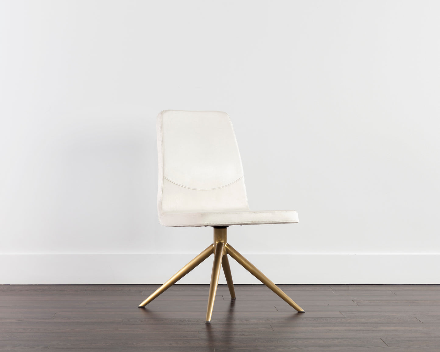 NAHLA HILDA SWIVEL DINING CHAIR - VIENNA CREAM