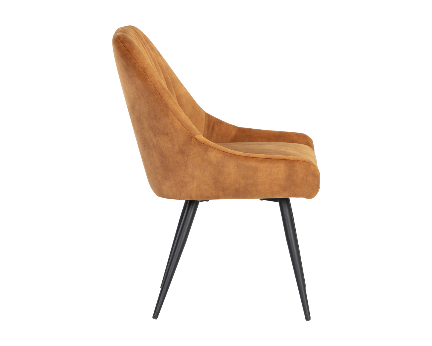 NAHLA CHARDON DINING CHAIR - NONO TAPENADE GOLD