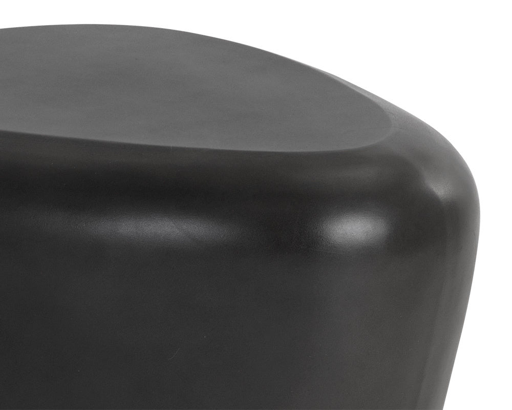 NAHLA CORVO SIDE TABLE - BLACK