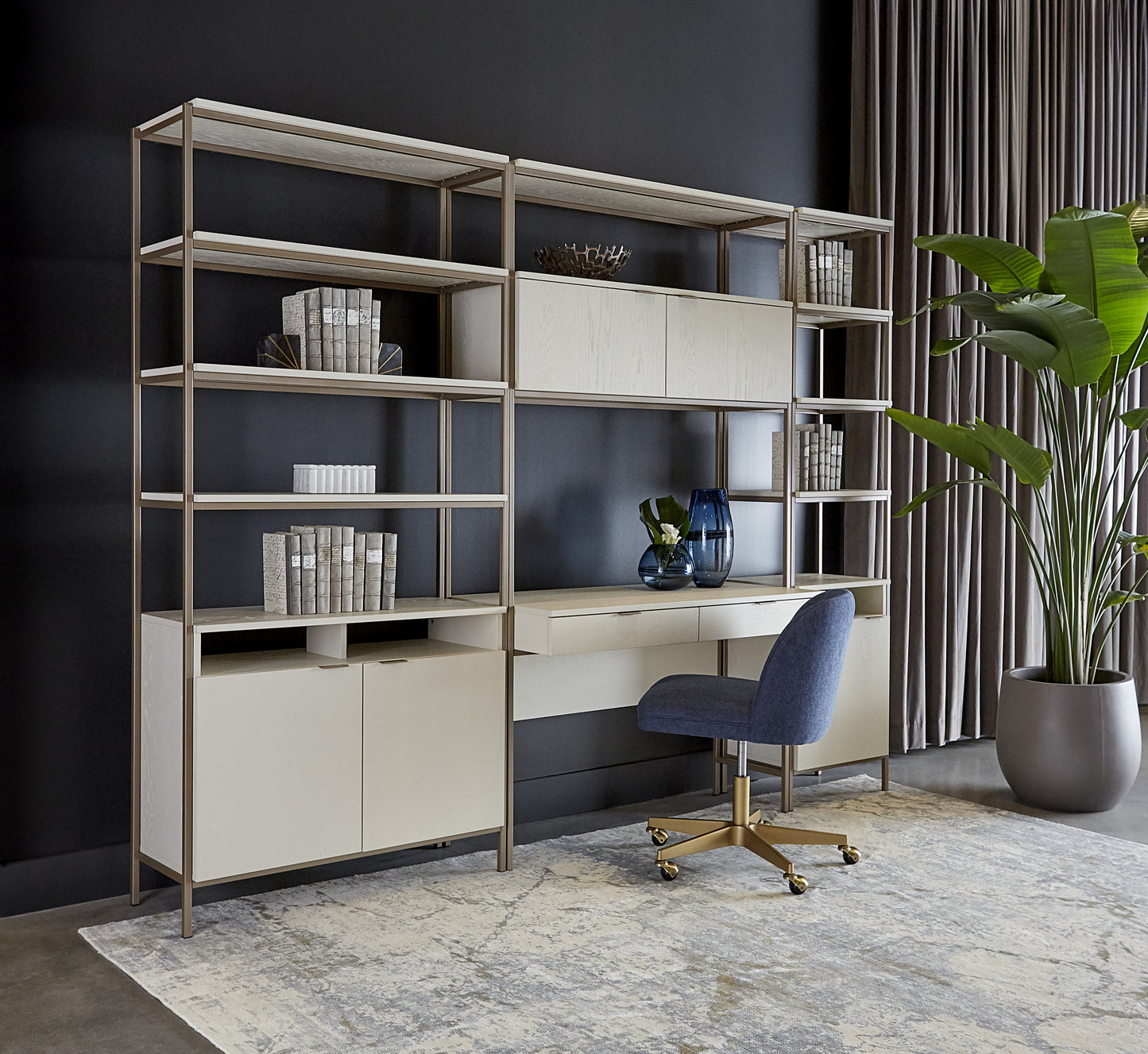 NAHLA KENNA OFFICE CHAIR - BELFAST NAVY