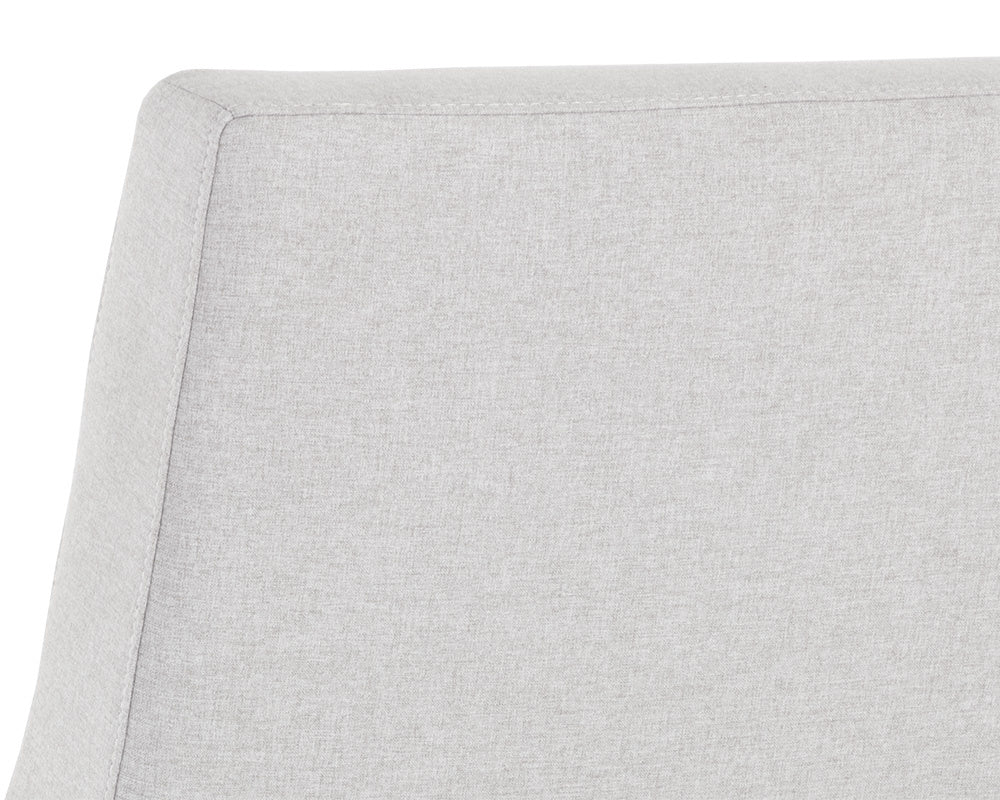 NAHLA COELHO LOUNGE CHAIR - LIGHT GREY