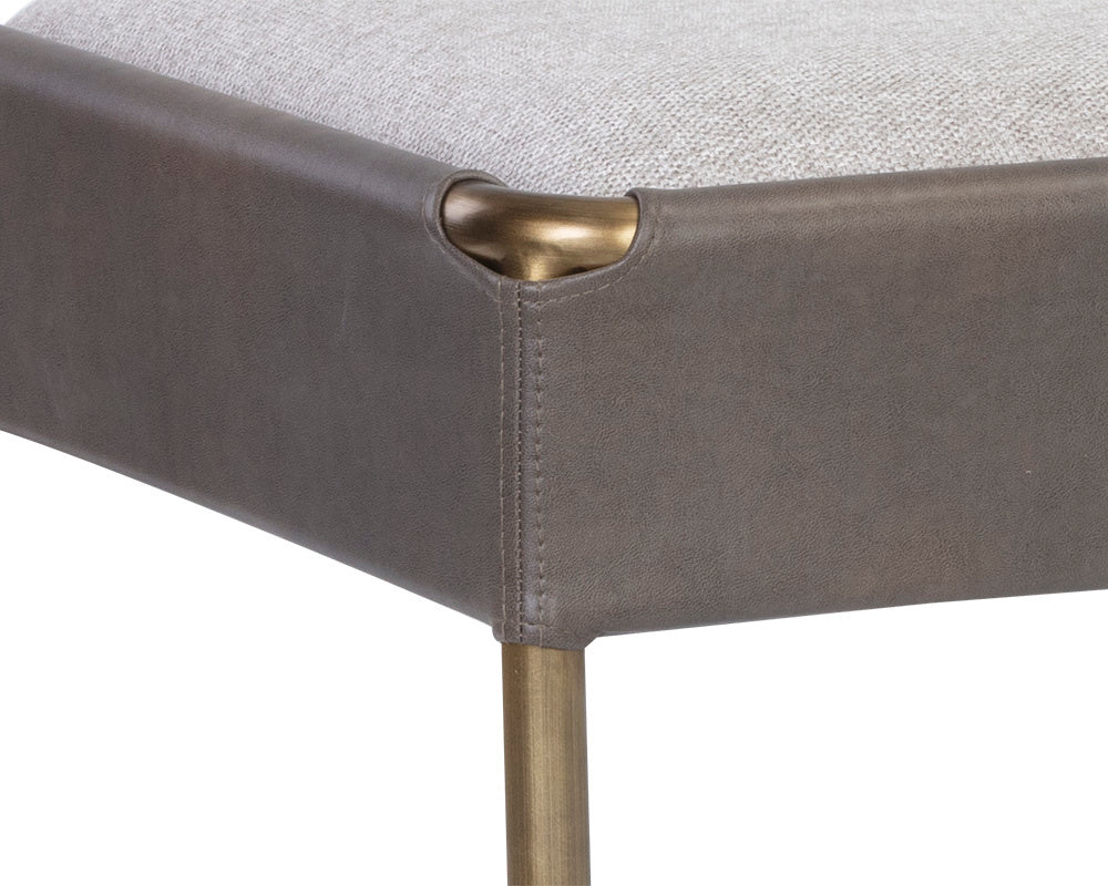 NAHLA BELLEVUE BENCH - BELFAST HEATHER GREY / BRAVO ASH