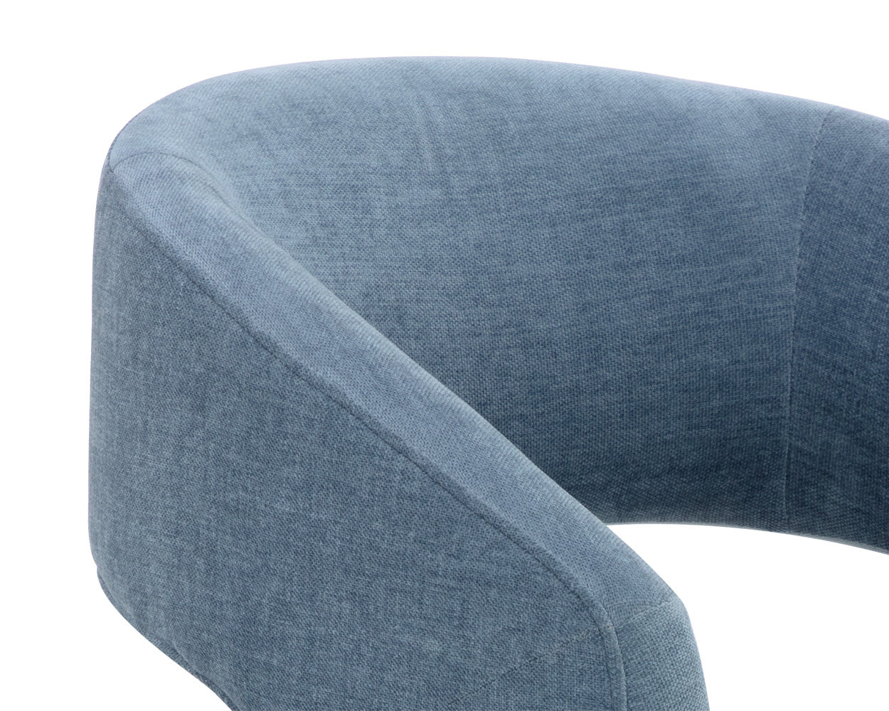 NAHLA LLORET WHEELED DINING ARMCHAIR - DANNY ICEBERG