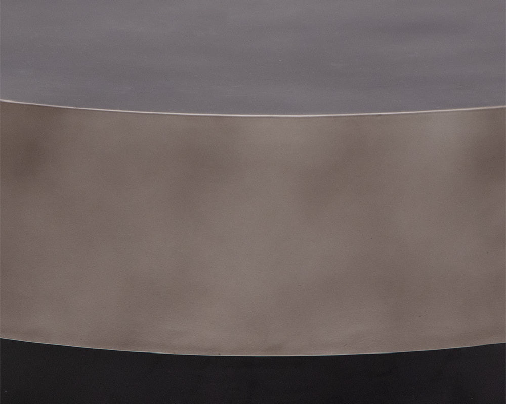 NAHLA BERNABY COFFEE TABLE - GUNMETAL