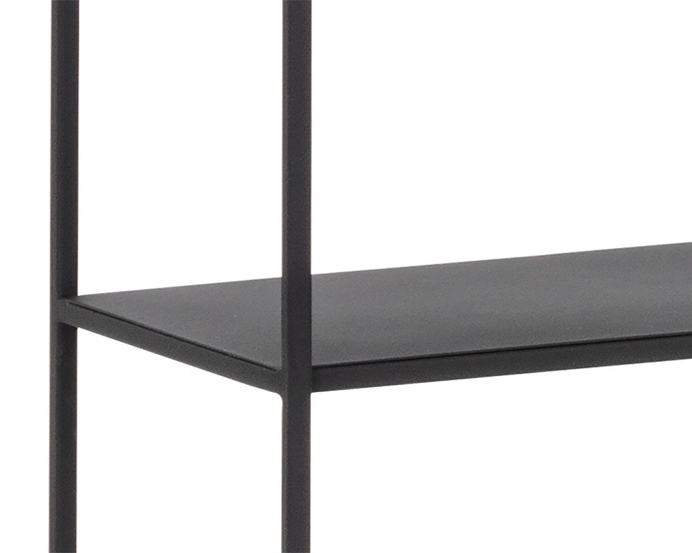 NAHLA EIFFEL BOOKCASE - EXTRA LARGE - BLACK