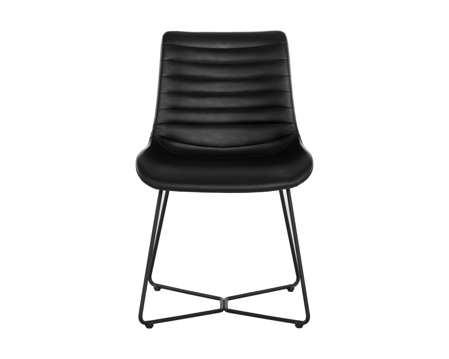 NAHLA GRACEN DINING CHAIR - NIGHTFALL BLACK