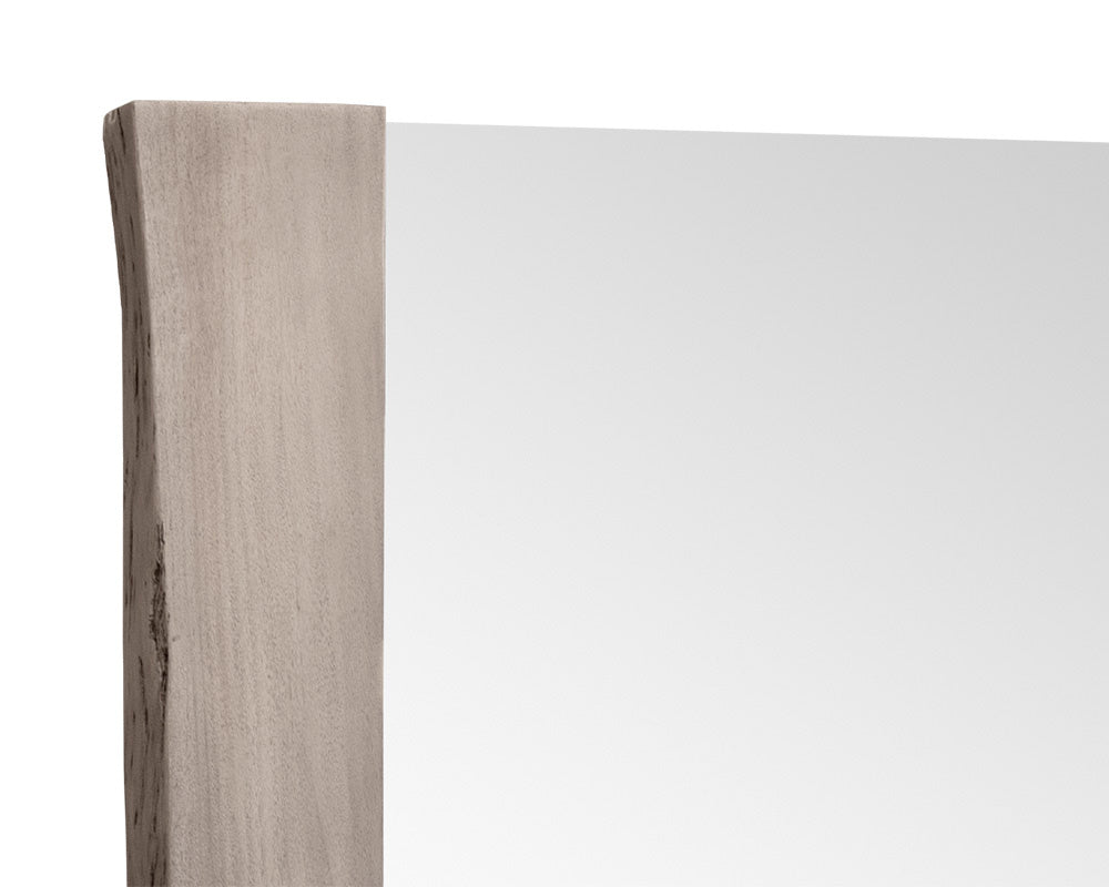 NAHLA FONTANA FLOOR MIRROR - GREY