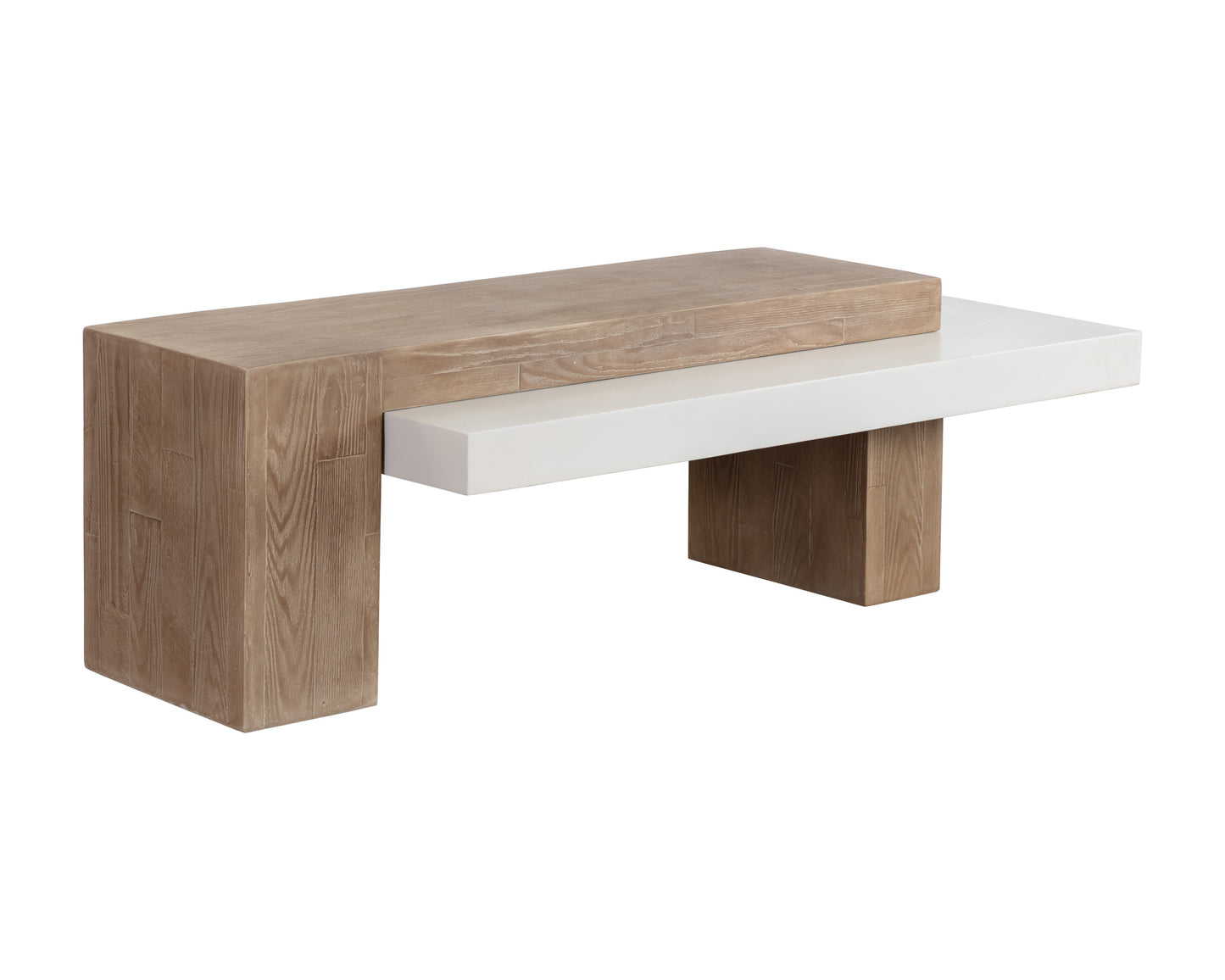 NAHLA HERRIOT COFFEE TABLE - LIGHT BROWN / SUMMER SAND