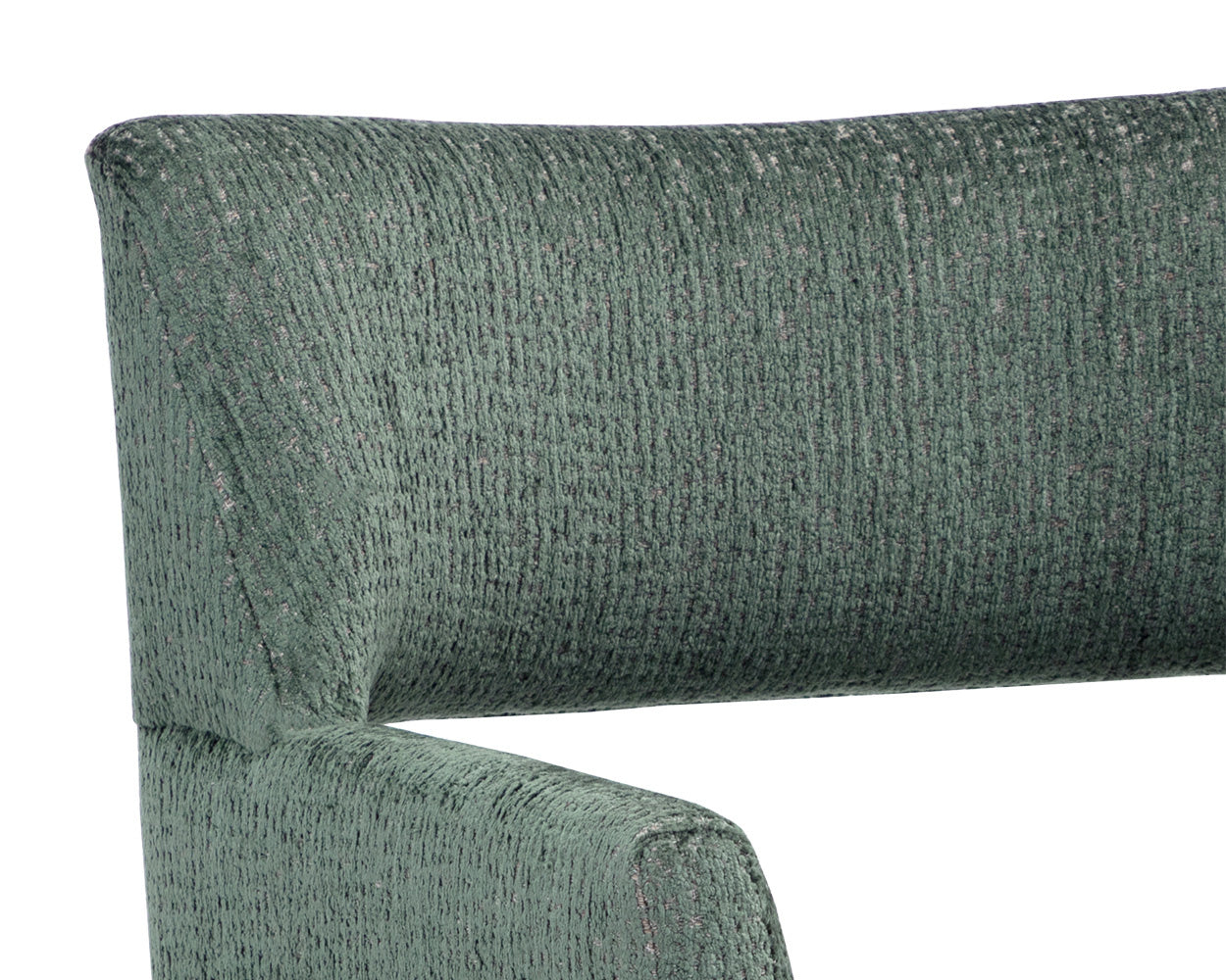 NAHLA GRECO DINING ARMCHAIR - AURA TEAL
