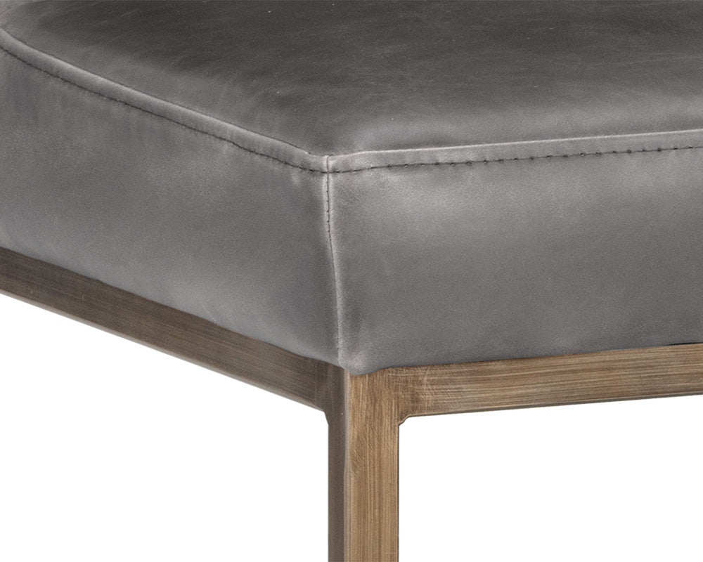 NAHLA LEIGHLAND DINING CHAIR - OVERCAST GREY