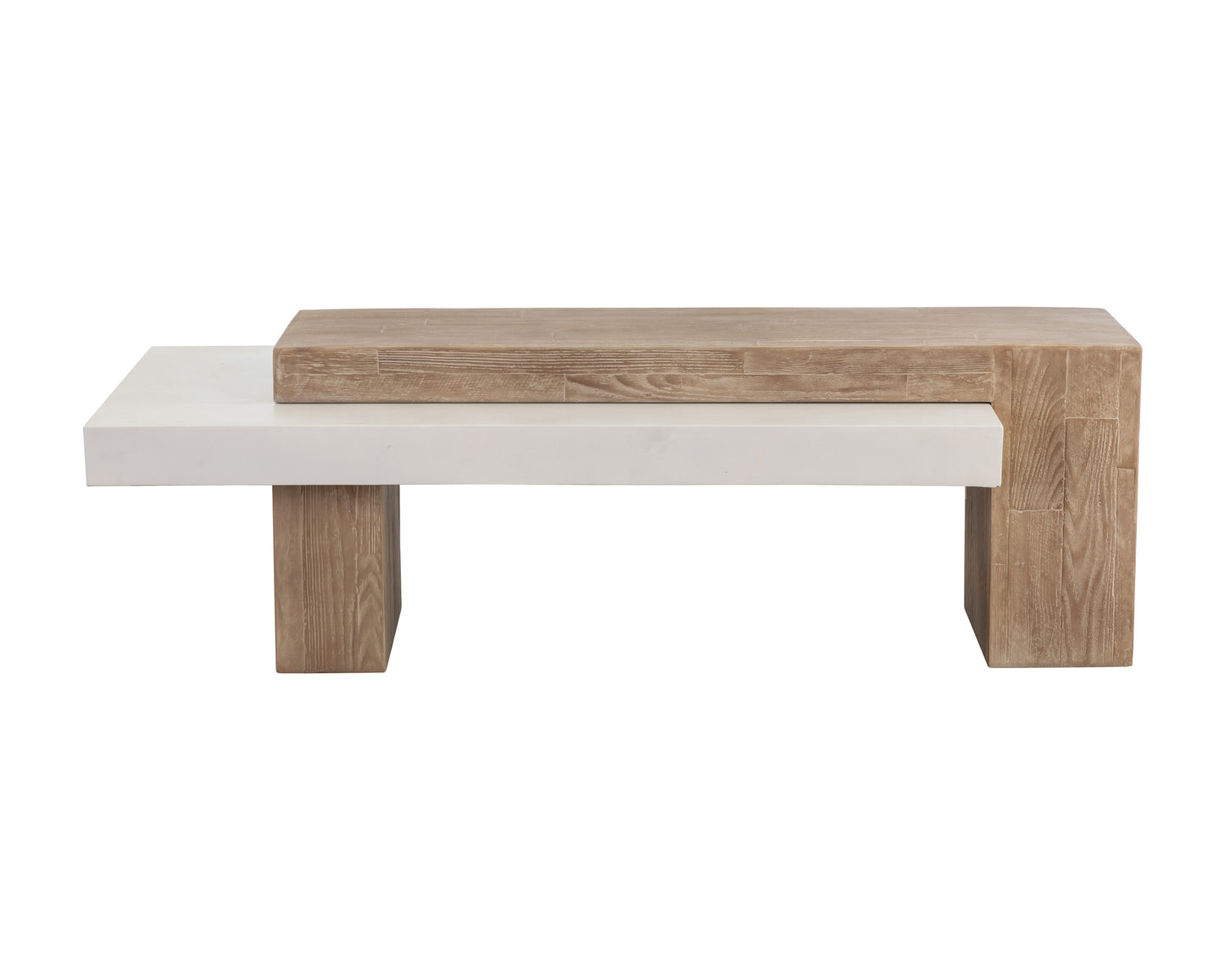 NAHLA HERRIOT COFFEE TABLE - LIGHT BROWN / SUMMER SAND