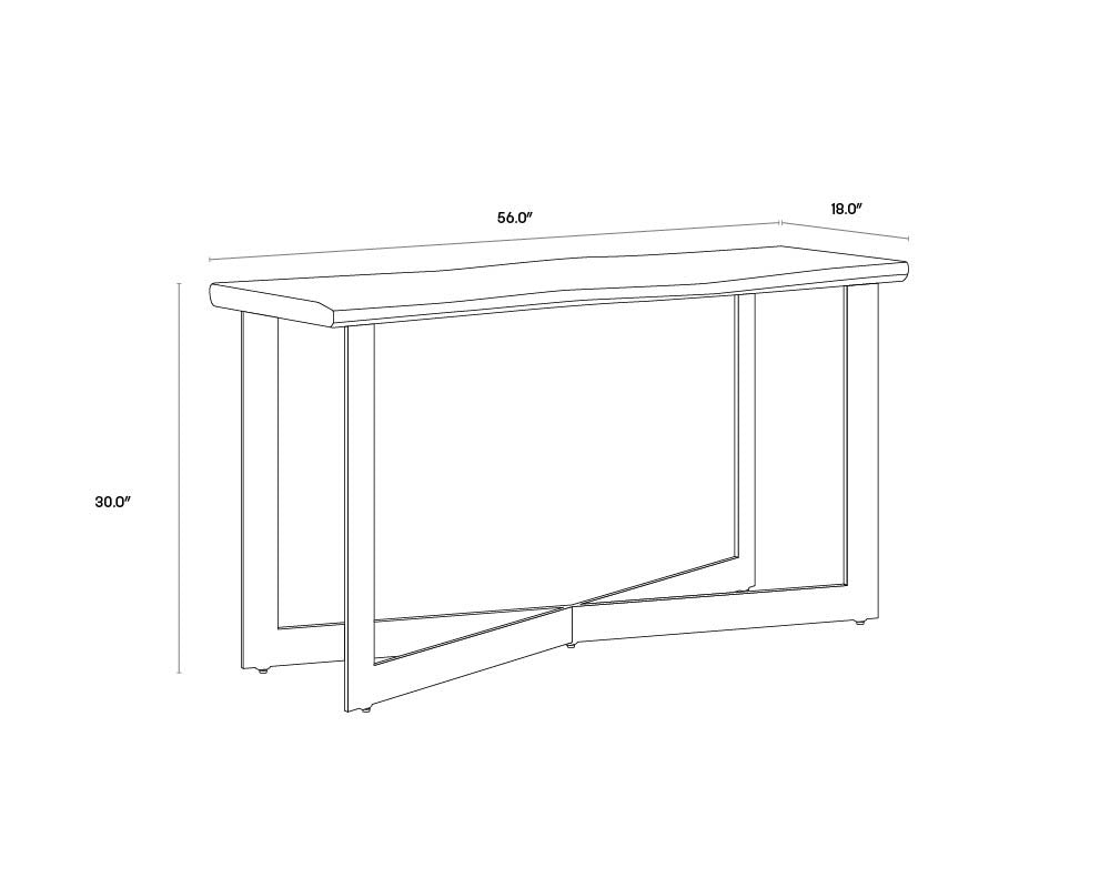 NAHLA MARLEY CONSOLE TABLE