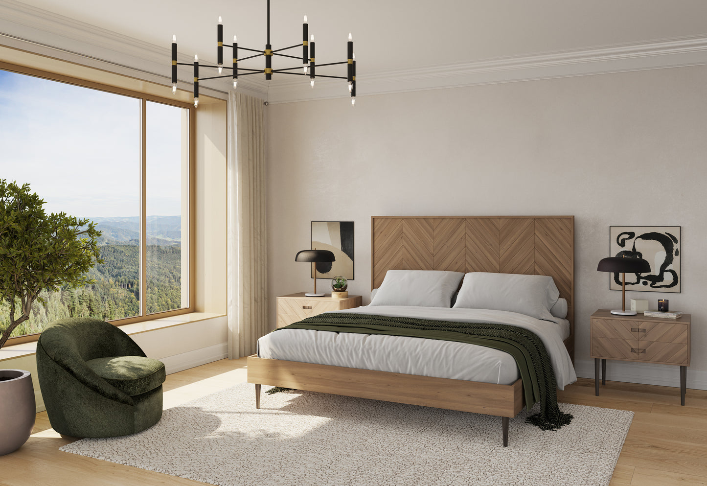 NAHLA UMEA HAND-WOVEN RUG - DUST - 8' X 10'