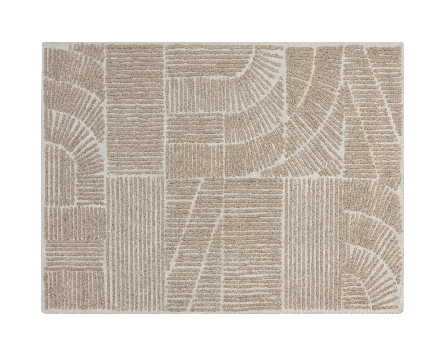 NAHLA CORINTHIA HAND-WOVEN RUG - IVORY/BEIGE - 9' X 12'