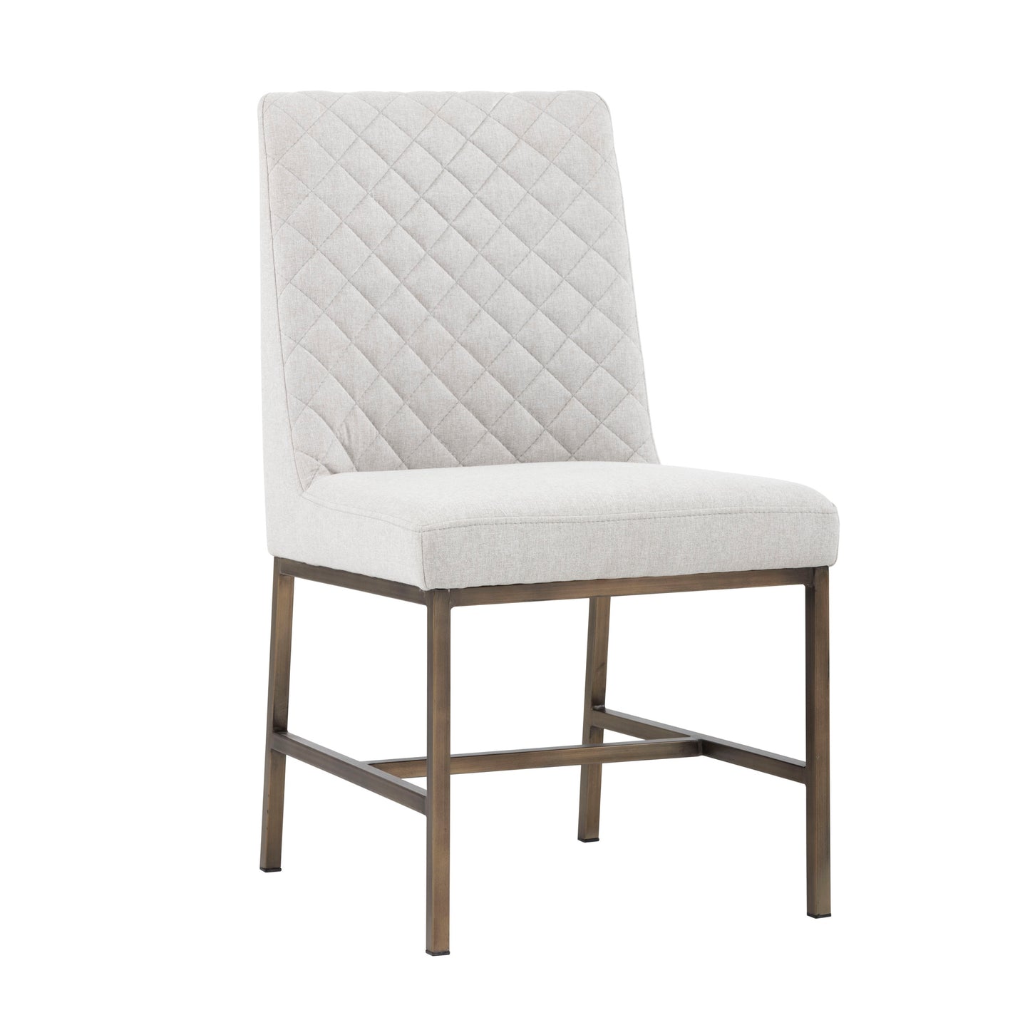 NAHLA LEIGHLAND DINING CHAIR - LIGHT GREY