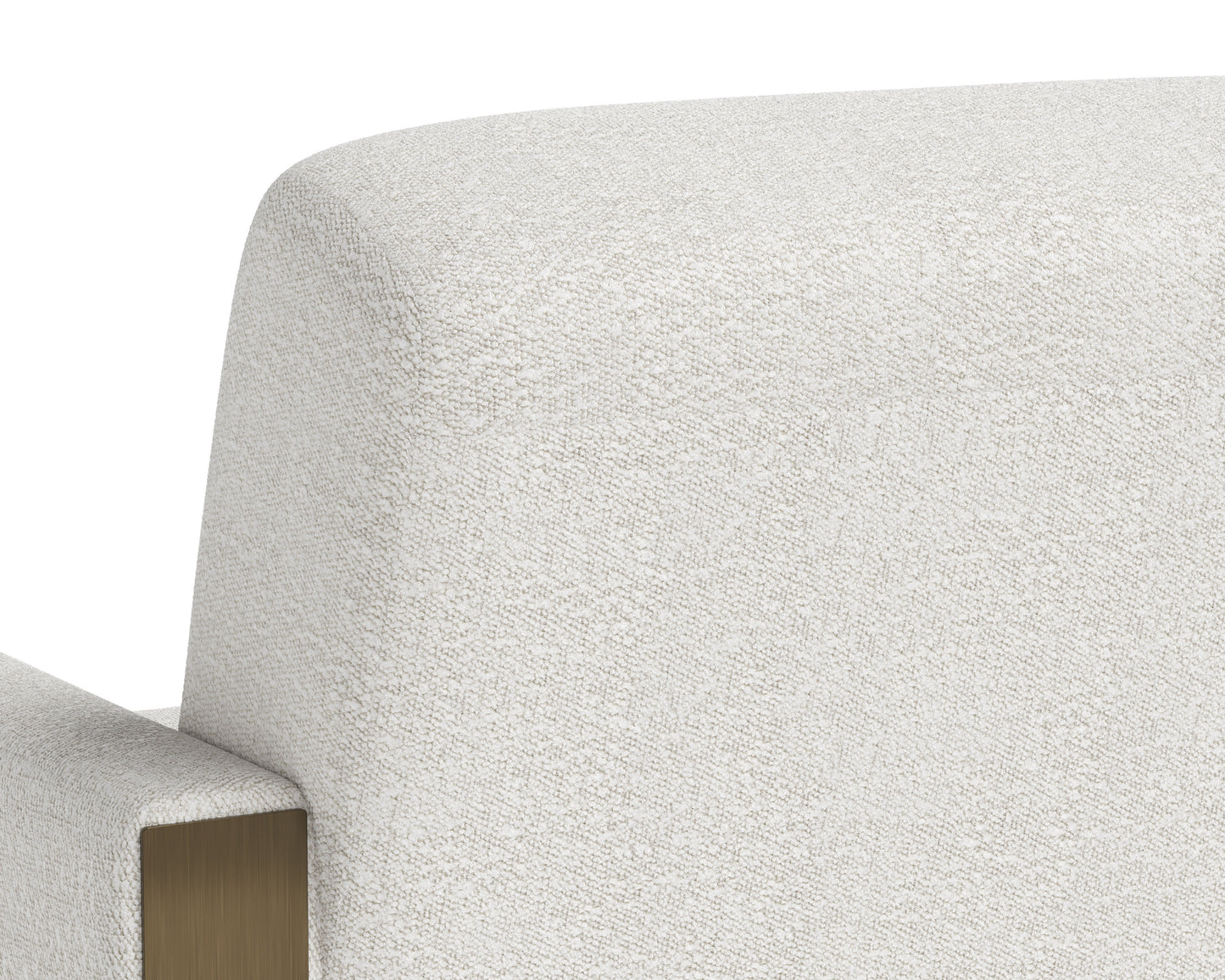 NAHLA FORESTER LOUNGE CHAIR - COPENHAGEN WHITE