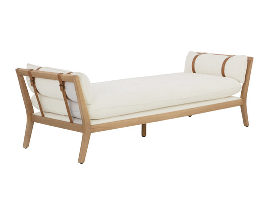 NAHLA ADELINA DAYBED - HEATHER IVORY TWEED