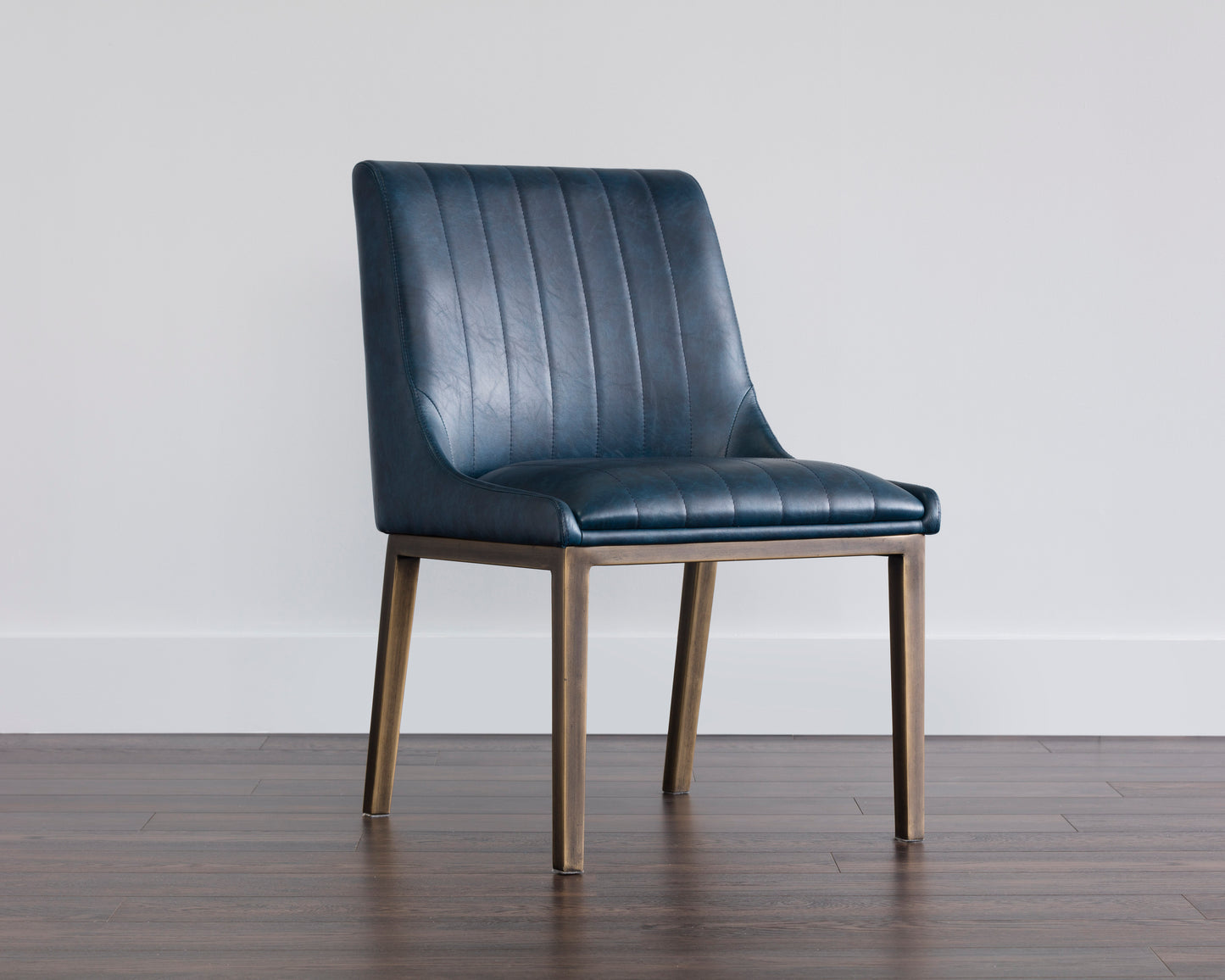 NAHLA HALDEN DINING CHAIR - VINTAGE BLUE
