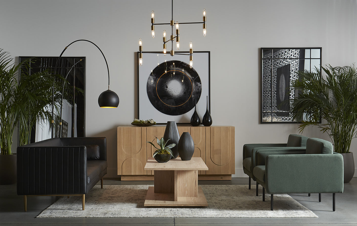 NAHLA COVE SIDEBOARD - RUSTIC OAK