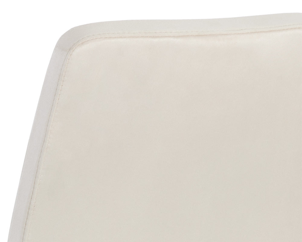 NAHLA HILDA SWIVEL DINING CHAIR - VIENNA CREAM