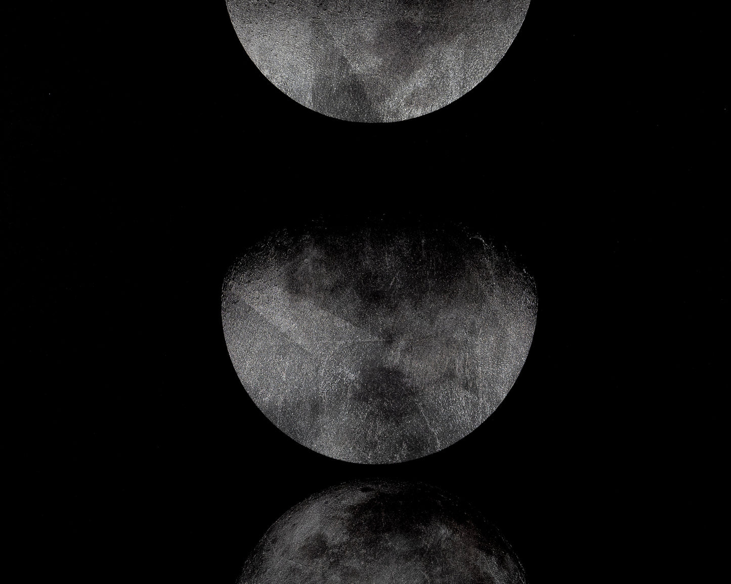 NAHLA MOON PHASES - 72" X 30" - CHARCOAL FRAME