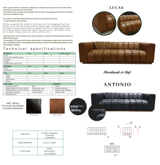 ANTONIO SOFA