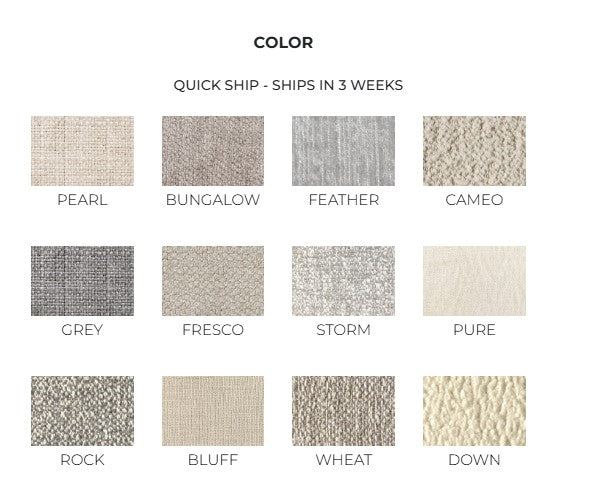 CAPRI RIGHT CHAISE 3 PIECE SECTIONAL