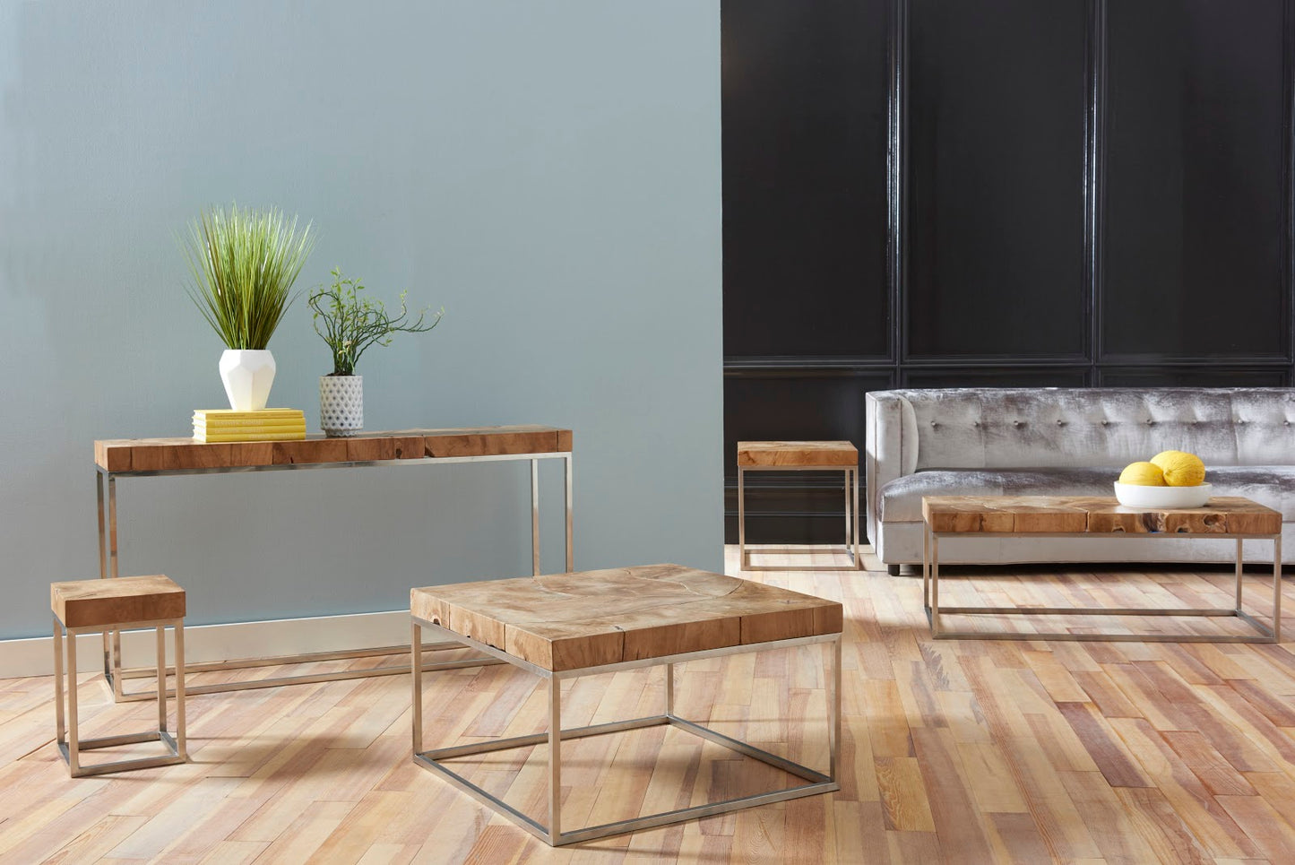 Teak Puzzle Coffee Table