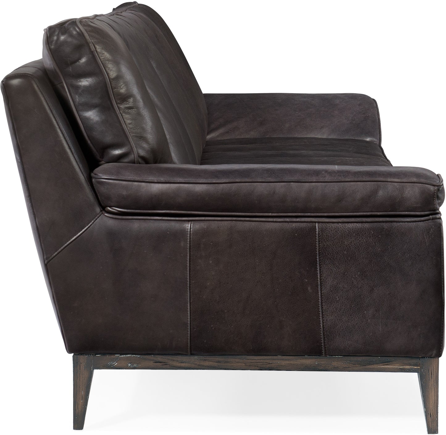 Kandor Leather Stationary Sofa