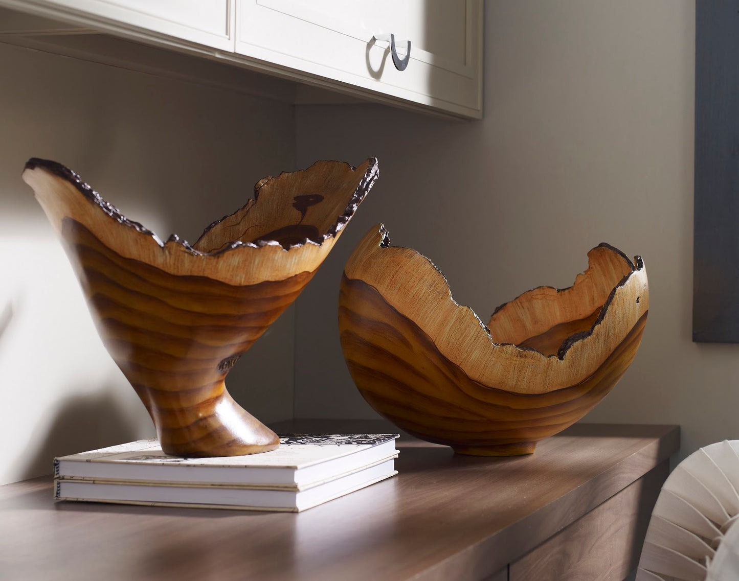 Burled Bowl, Faux Bois