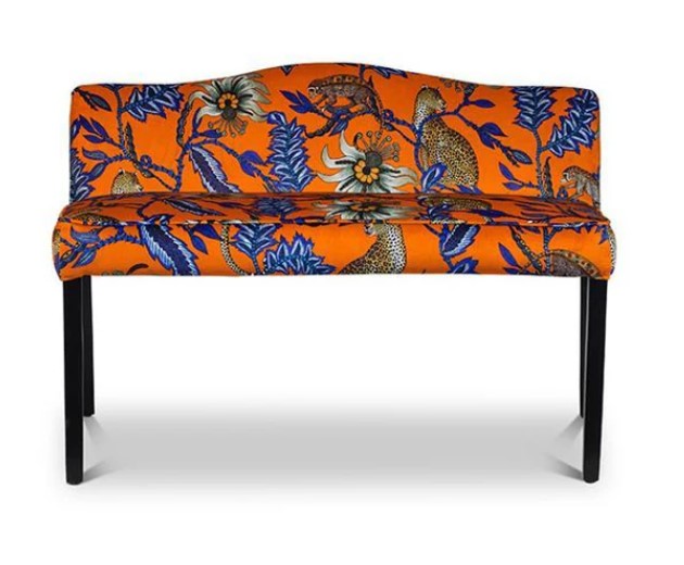 Monkey Bean Bench - Velvet