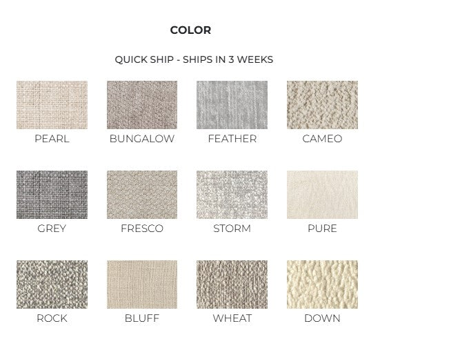 ORNETTE LEFT CHAISE 2 PIECE SECTIONAL