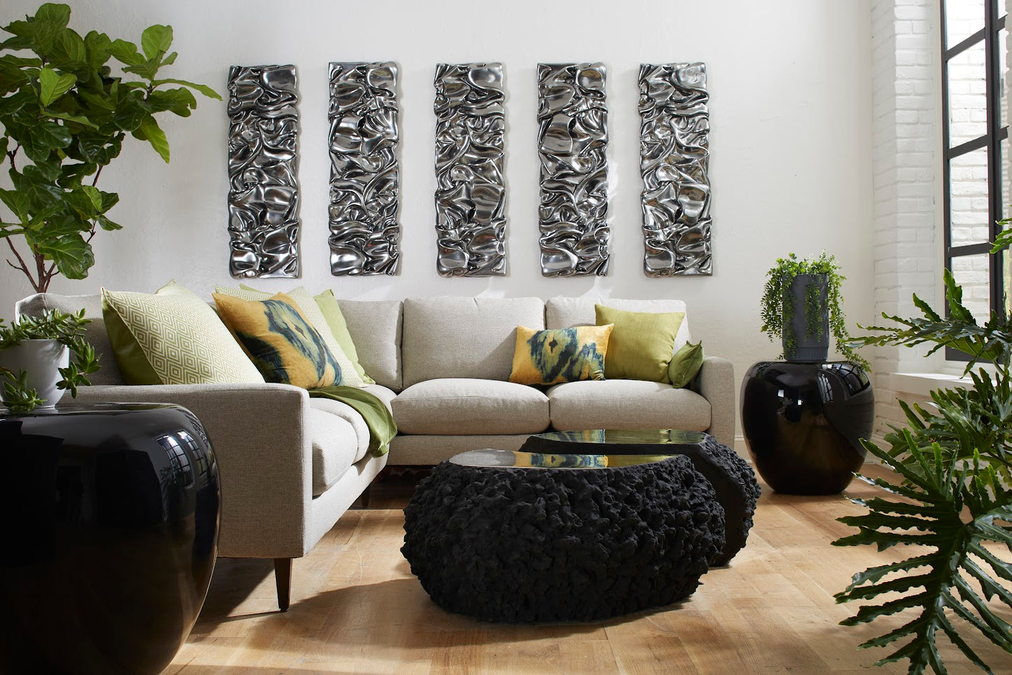 Split the Difference Coffee Table, Char